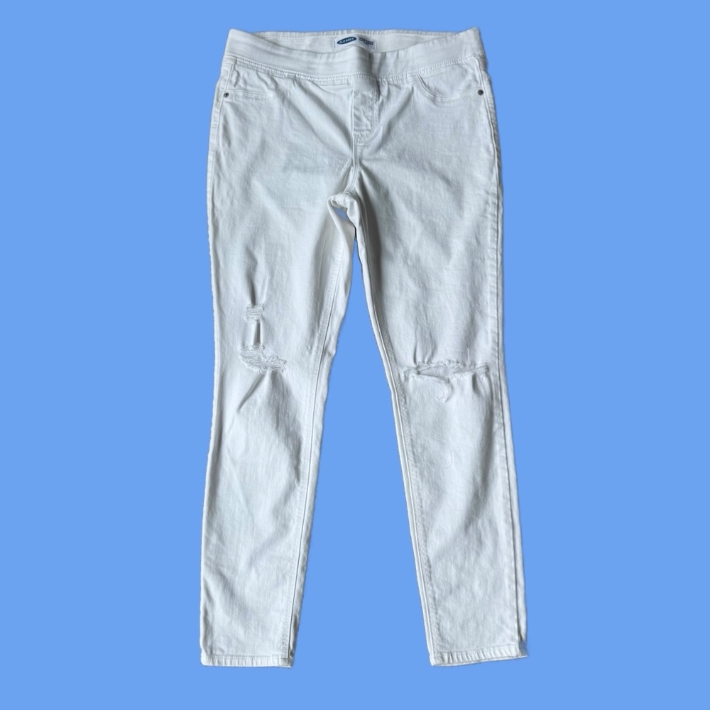Old Navy White Skinny Jeans